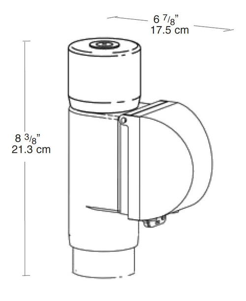 TACB Landscape Mp Adaptor In Use Cvr Cap Black