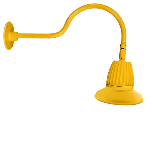 GN1LED13YSST11YL Decorative 689 Lumens Gooseneck 13W 3000K 24 Inches Arm Straight