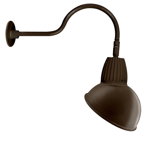 GN1LED26YSADBWN Decorative 809 Lumens Gooseneck 26W 3000K 24 Inches Arm
