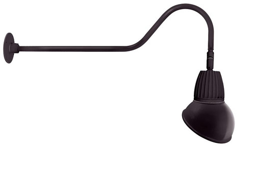 GN2LED26YAD11A Decorative 809 Lumens Gooseneck 26W 3000K 35 Inches Arm