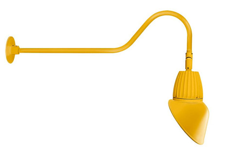 GN2LED26YRAC11YL Decorative 1247 Lumens Gooseneck 26W 3000K 35 Inches Arm