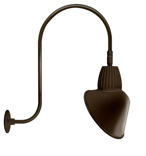 GN3LED26YSACBWN Decorative 844 Lumens Gooseneck 26W 3000K Up Curve 30 Inches