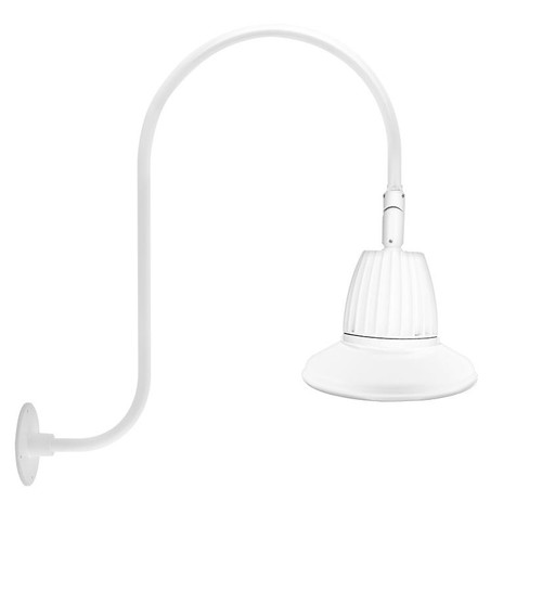 GN3LED26YSST11W Decorative 1348 Lumens Gooseneck 26W 3000K Up Curve 30 Inches