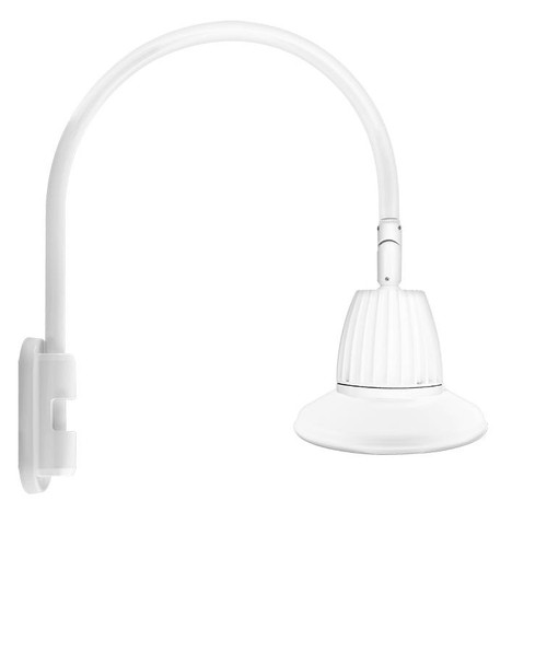 GN5LED13NRST11W Decorative 647 Lumens Gooseneck 13W 4000K Pole 20 Inches High