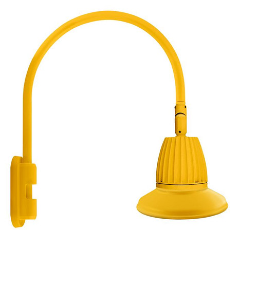 GN5LED13NSST11YL Decorative 647 Lumens Gooseneck 13W 4000K Pole 20 Inches High