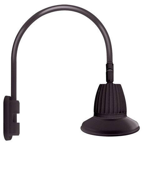 GN5LED13NST11A Decorative 577 Lumens Gooseneck 13W 4000K Pole 20 Inches High