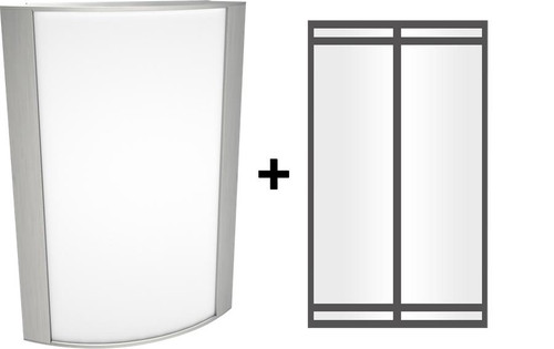 HALV10L935-FG1-SA/BL Architectural 788 Lumens HALV Forward Light 14W 90CRI 3500K Frosted