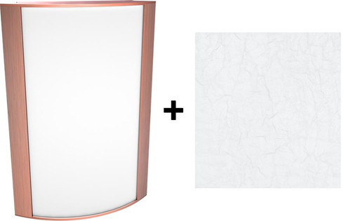 HALV18L930-CW-CU Architectural 607 Lumens HALV Forward Light 25W 90CRI 3000K Crush