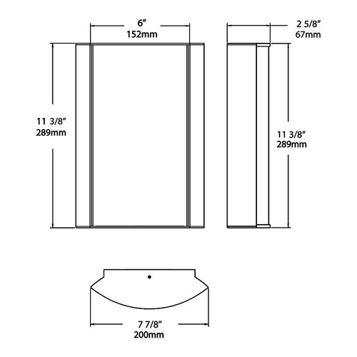 HALV18L935-F-S Architectural 1799 Lumens HALV Forward Light 25W 90CRI 3500K