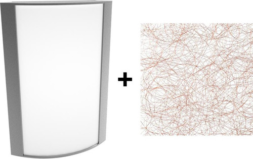 HALV18L940-MC-S Architectural 410 Lumens HALV Forward Light 25W 90CRI 4000K Metallic