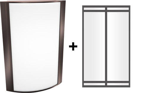 HALVS10L927-FG1-A Architectural 750 Lumens HALVS Forward & Up/down Light 14W 90CRI