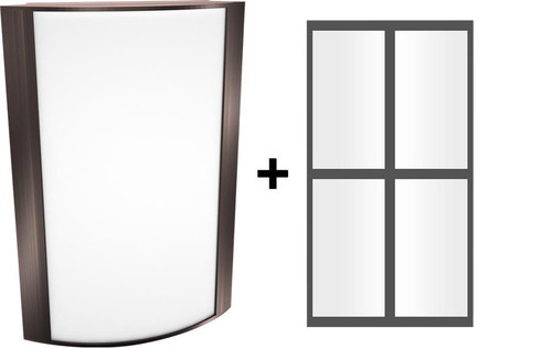 HALVS10L927-FG2-A/LC/E2 Architectural 750 Lumens HALVS Forward & Up/down Light 14W 90CRI