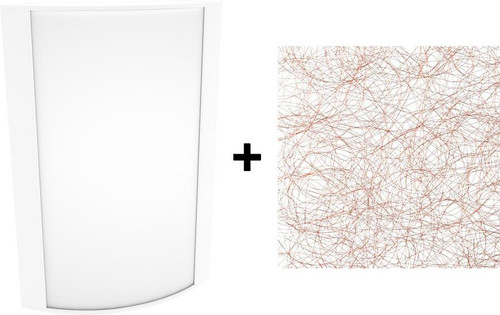 HALVS10L930-MC-W/BL Architectural 240 Lumens HALVS Forward & Up/down Light 14W 90CRI