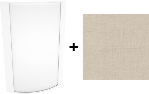 HALVS10L935-LS-W/BL Architectural 298 Lumens HALVS Forward & Up/down Light 14W 90CRI