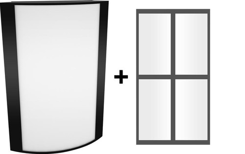 HALVS10L940-FG2-K/BL Architectural 813 Lumens HALVS Forward & Up/down Light 14W 90CRI
