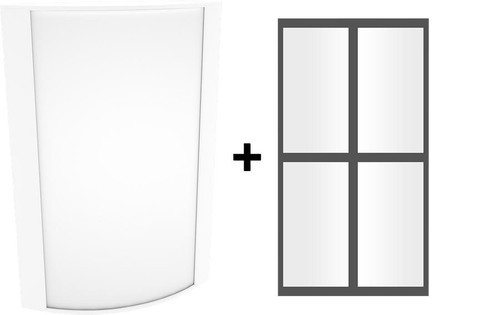 HALVS18L927-FG2-W/E2 Architectural 1371 Lumens HALVS Forward & Up/down Light 25W 90CRI