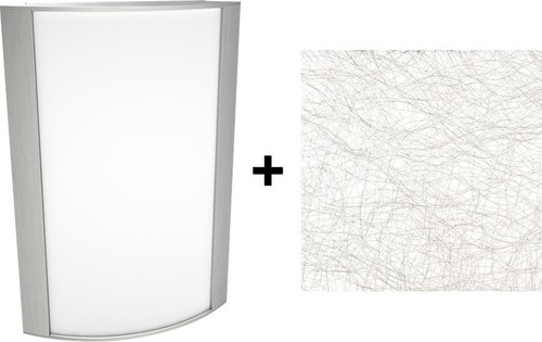 HALVS18L927-MS-SA/LC Architectural 397 Lumens HALVS Forward & Up/down Light 25W 90CRI