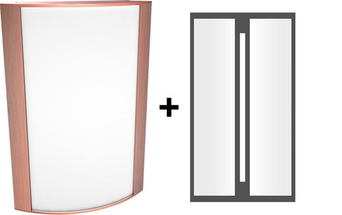 HALVS18L930-FG3-CU/BL/E2 Architectural 1337 Lumens HALVS Forward & Up/down Light 25W 90CRI
