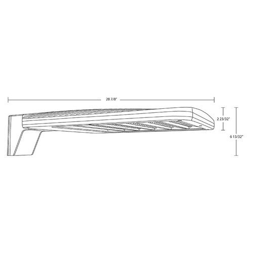 ALEDL2TNW/480/WS4 ALED 170-220-260W T2 4000K Neutral 480V Arm Wattstop 40FT Lens
