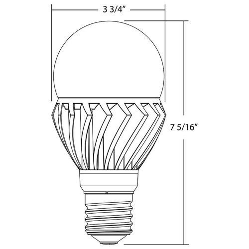 PS30-36-EX39-850-ND 120-277V A-line Bulbs 5100 Lumens PS30 36W Base EX39 80CRI 5000K Non-dimming