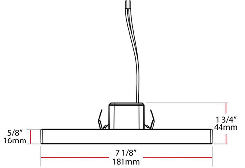 SM7S15940UNVTW Surface & Flush Mounts 1029 Lumens 15W 7 Inches Square 90CRI
