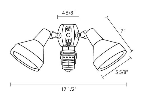 STL360HW/L STL360HW Sensor + PAR38 38W 3000K/4000K/5000K E26 90CRI 3600LM
