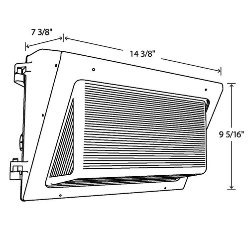 WP2FA80 Line Drawing