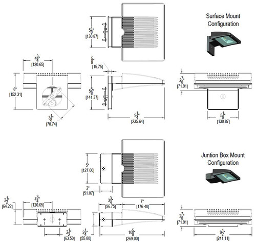 WPLED26N/PC Line Drawing