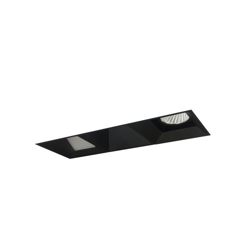NMIOTL-13-NF-FWW-35X-10-B Iolite MLS 3-HEAD Trimless Reflector Kit 3500K 1000LM Black Fixed