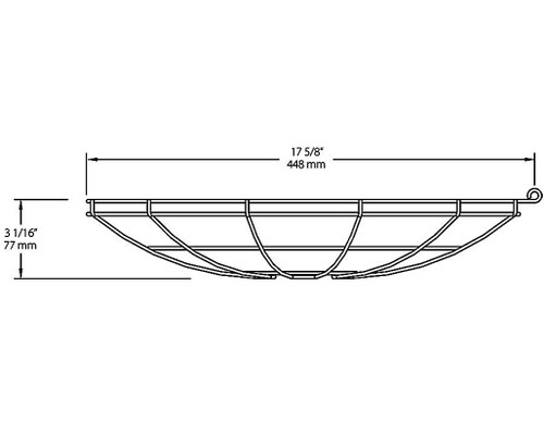 GDB16W High Bays Guard Bay Series 16 Inches Flat Wire