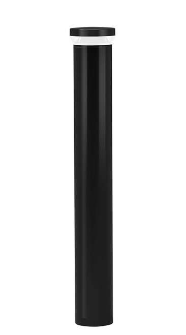 BLEDR18NK/D10 Bollard Round 42" 18W Dimmable LED Neutral Black