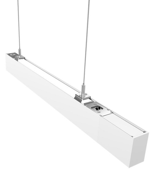 BOA2PLUW/MVS BOA 2' Up & Downlight Max 20W Pendant 3000K/3500K/4000K Louver