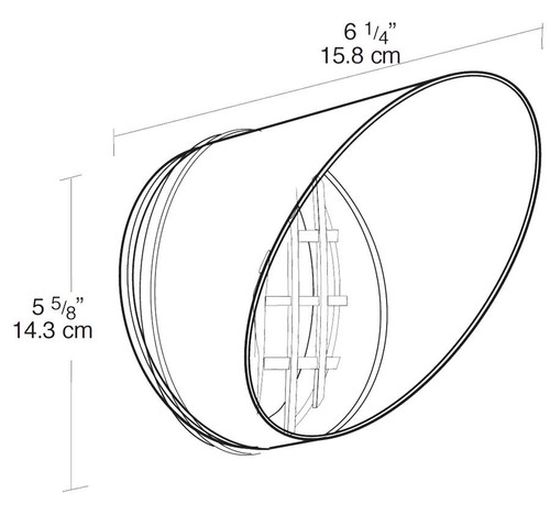 HV1B Landscape Visor Guard H System Black