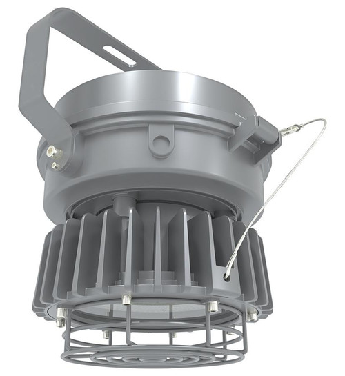 HAZLED60CF  Hazardous Location 60W 5000K Pendant Clear Flat Gray