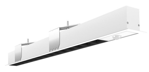 BOA2RL/PIR BOA 2' Downlight 20/14/12/10/5W Recessed 3000K/3500K/4000K Louver