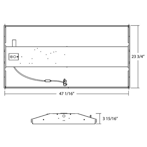 SWISHFAHE2X4D10LCBSMVS  Lc Blue Swish FA 2X4 29W/39W/49W 3500K/4000K/5000K 120-277V MVS