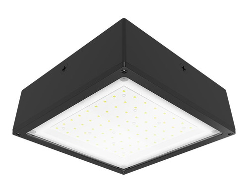VANLED52F480LC  Canopylights 7529 Lumens VANLED 52W 5K Flat Clear 0-10V Bronze