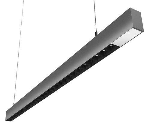 BOA4PLS/LCBS/MVS BOA 4' Downlight 40/28/24/20/10W Pendant 3000K/3500K/4000K Louver