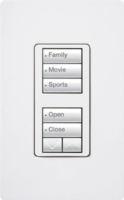 RRD-HN1RLD-AL  Lutron Radiora 2 Seetouch Led+ Hybrid Keypad, Dual Group