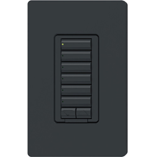 RRD-HN6BRL-BL  Lutron Radiora 2 Seetouch Led+ Hybrid Keypad, 6 Button With Raise/lower-
