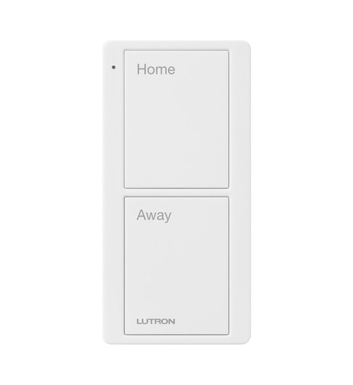 PJ2-2B-GWH-P01  Lutron 2-BUTTON Scene Pico Smart Remote, With Pre-engraved Text-"home/away" PJ2-2B-GWH-P01  Lutron 2-BUTTON Scene Pico Smart Remote, With Pre-engraved Text-"home/away"