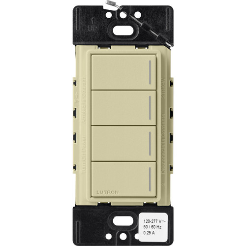 RRST-HN4B-SA  Lutron Radiora 3 Sunnata Rf Hybrid 4-BUTTON Keypad - Sage