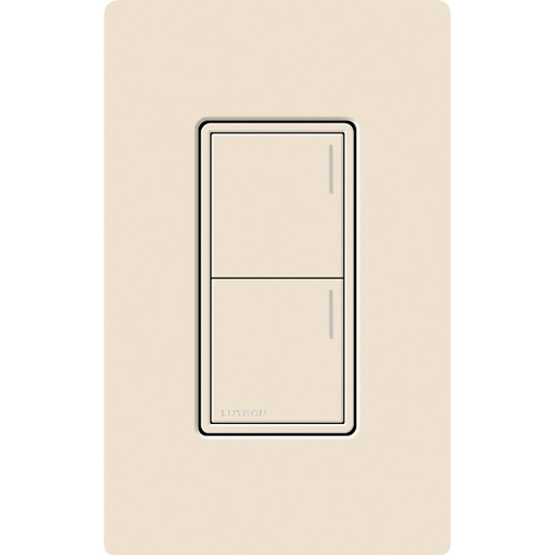 RRST-W2B-LA  Lutron Radiora 3 Sunnata Rf 2-BUTTON Keypad - Light Almond