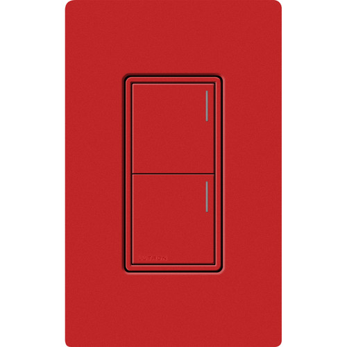 RRST-W2B-SR  Lutron Radiora 3 Sunnata Rf 2-BUTTON Keypad - Signal Red RRST-W2B-SR  Lutron Radiora 3 Sunnata Rf 2-BUTTON Keypad - Signal Red