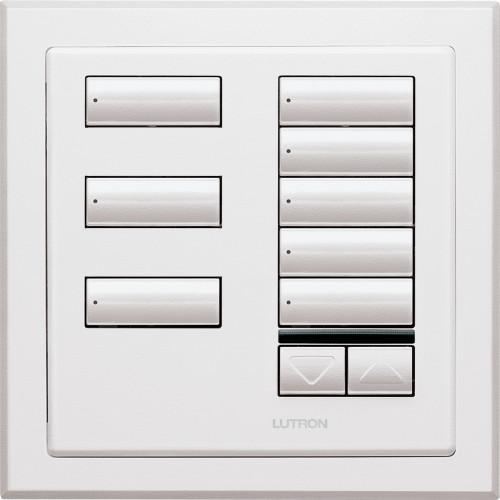 QSWE-8BRLIRI-AW  Grafik Eye Qs International Seetouch Qs Wallstation, 8-BUTTON