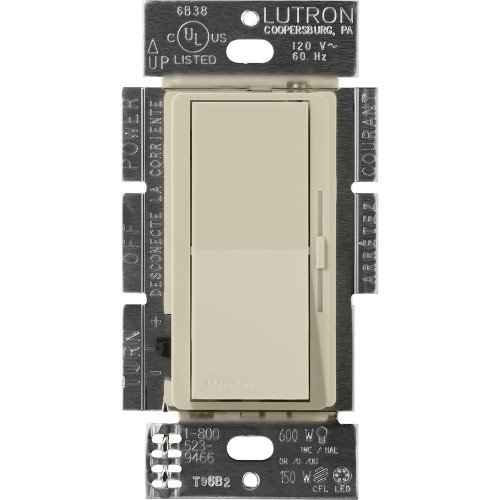 DVSCLV-103P-CY  Diva Dimmer - Satin Finish, Magnetic Low-voltage, 3-WAY, 120V/1000VA