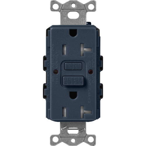 SCR-20-GFST-DE  Lutron Claro Tamper-resistant Gfci Duplex Receptacle, 20-AMP