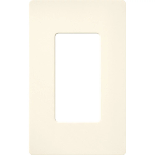 SC-1-BI  Claro Wallplate, Satin Finish, Single-gang In Biscuit