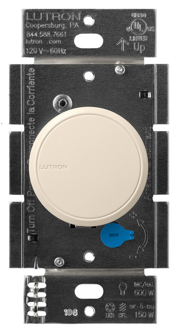 RCL-153PNLH-LA  Dalia Led+ Dimmer, 120 V, Rotary Knob, UL1472 / Csa C22.2 184.1