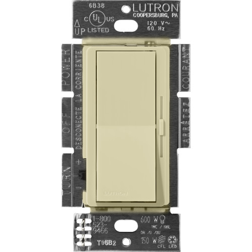 DVSCTV-SA  Diva Dimmer - Satin Finish, Fluorescent Or LED Dimming With 0-10V
